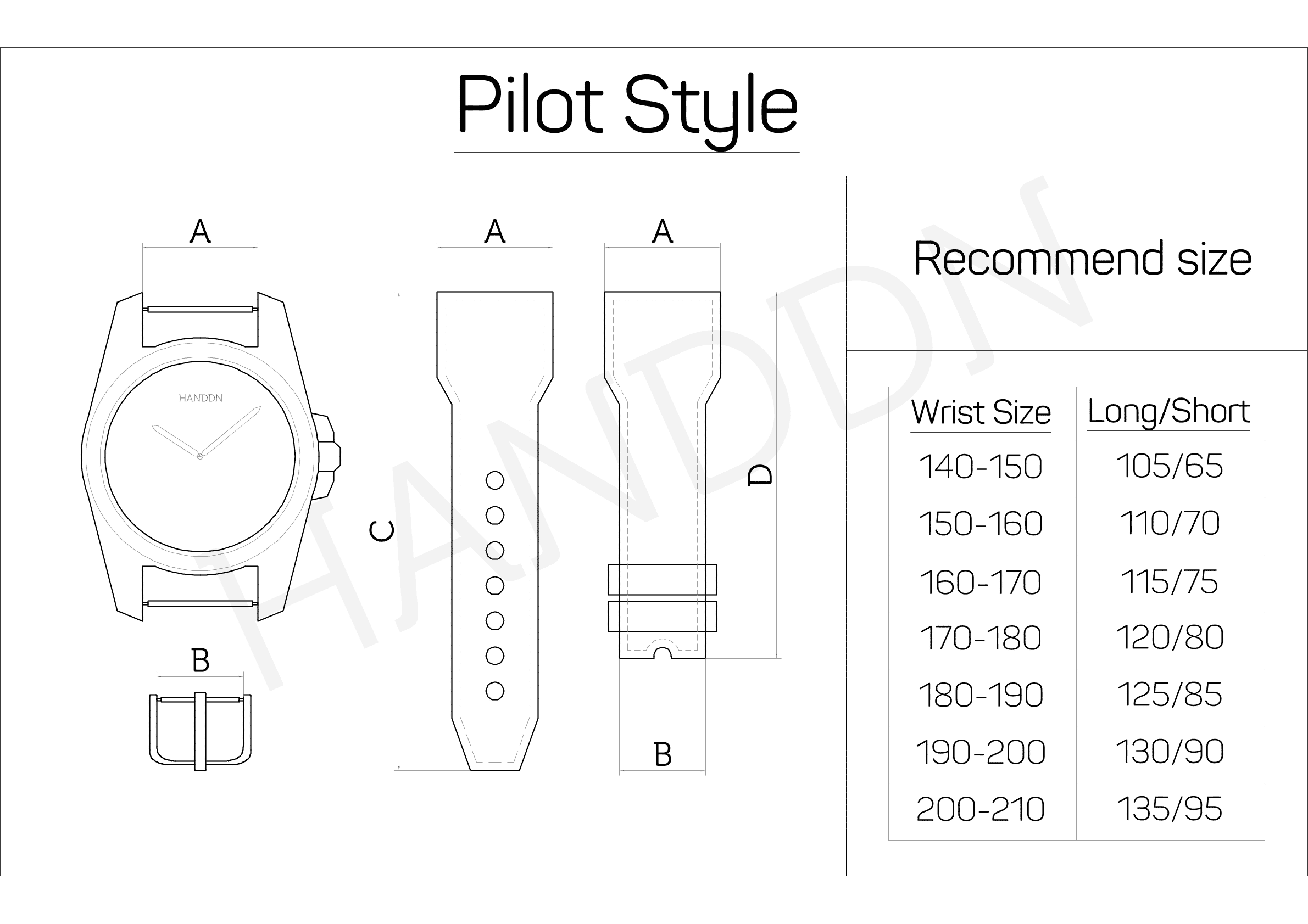 Pilot Watch Strap Wire Guide