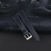Navy Lizard Leather Watch Strap