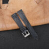 Vintage Black Stingray Leather Watch Strap