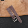 Vintage Brown Stingray Leather Watch Strap
