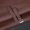 Dark Brown Alran Chevre Leather Watch Strap