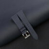 Navy Epsom Leather Watch Strap