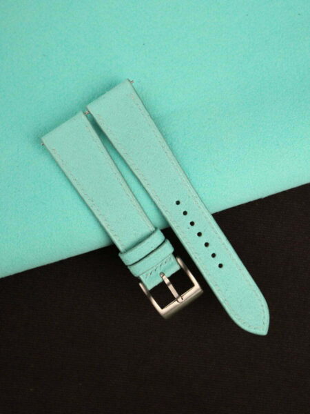 Turquoise Alcantara Apple Watch Band