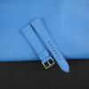 Baby Blue Saffiano Leather Watch Strap