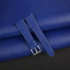 Blue Saffiano Leather Watch Strap