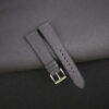 Dark Grey Saffiano Leather Watch Strap