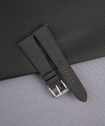 Black Canvas Watch Strap