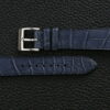 Jean Blue alligator leather watch strap