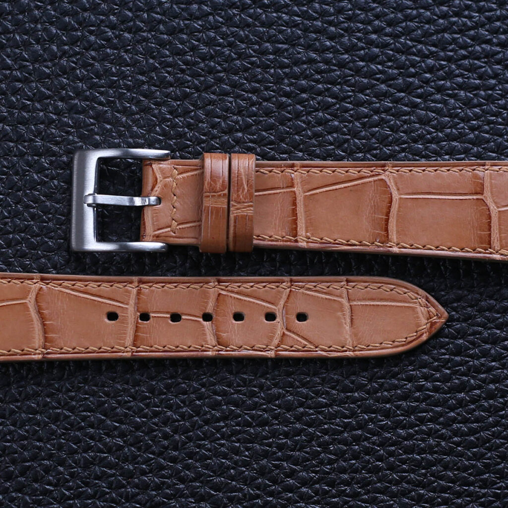Natural Alligator Leather Watch Strap | Handdn - Bespoke Watchstraps