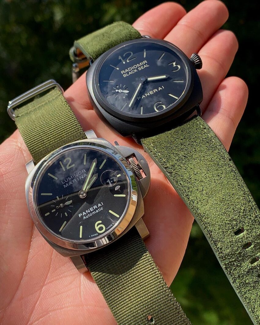 Green Suede Leather Watch Strap - Feedback