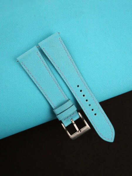 Turquoise Canvas Watch Strap