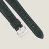 Dark Green Alligator leather watch strap