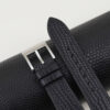 Black Lizard Leather Watch Strap