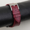 Red Lizard Leather Watch Strap