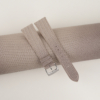 Light Grey Lizard Leather Watch Strap