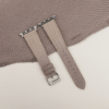 Light Grey Lizard Leather Apple Watch Band