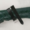 Vintage Dark Green Lizard Leather Watch Strap