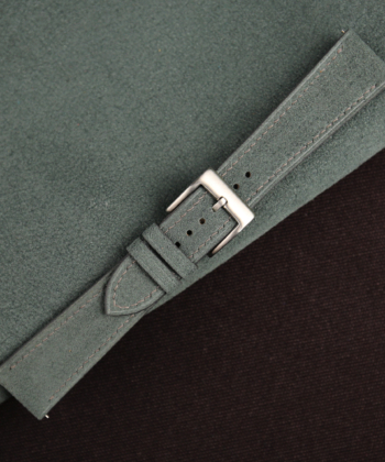 Moss Alcantara Watch Strap 2