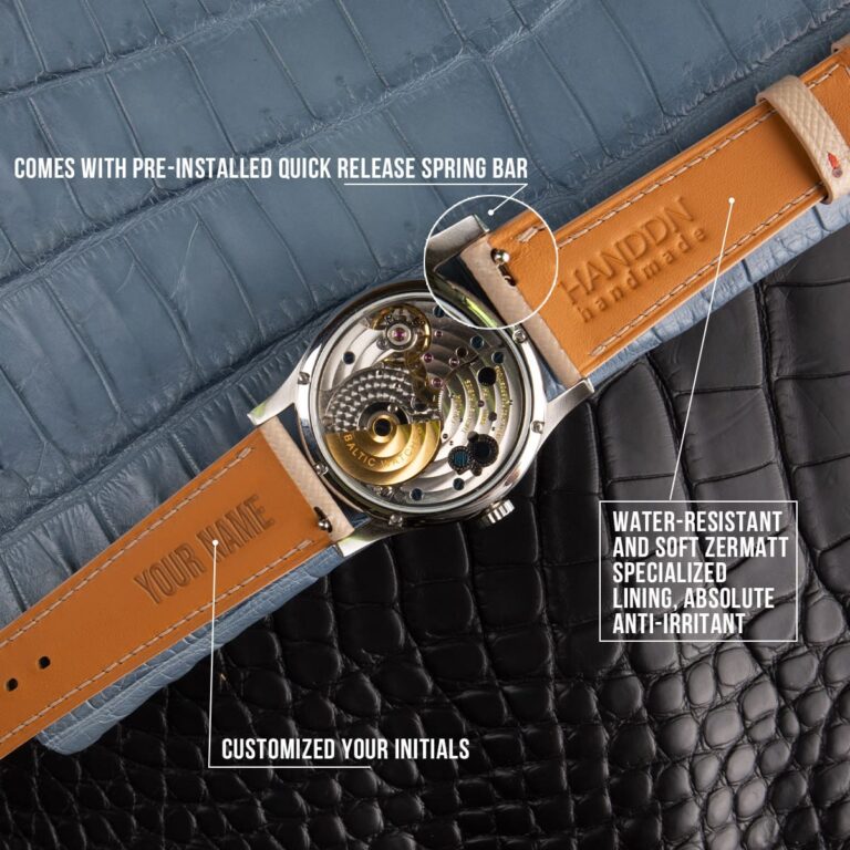 Watch Band Structure - zermatt leather