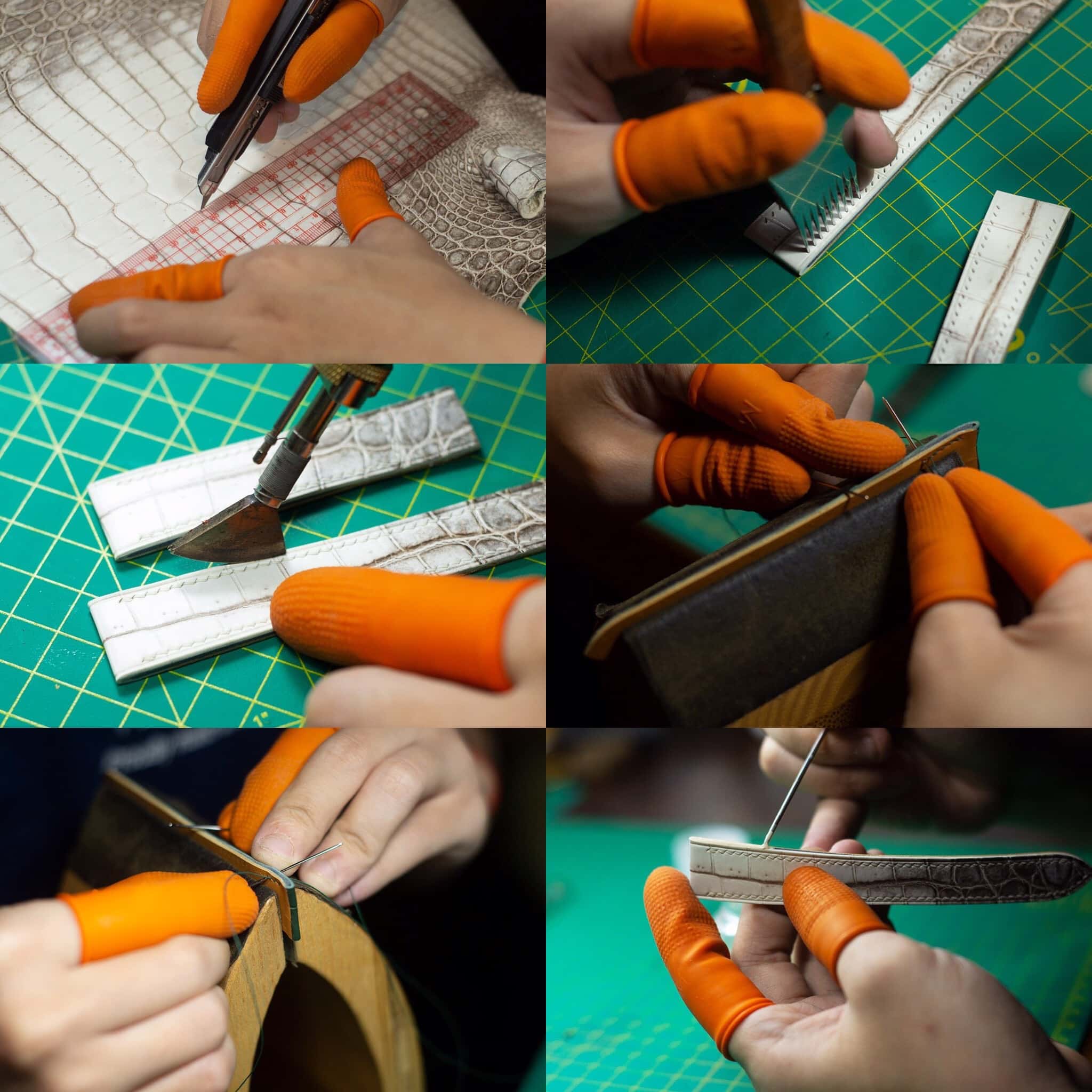 Mcraft Handmade Patina Vachetta Leather Shoulder Strap Repair Kit