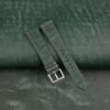Green Maya Vegetable Tanned Calfskin Leather Watch Strap
