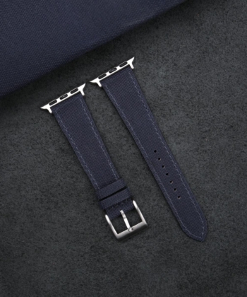 Navy Canvas Apple Watch Band