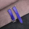Blue Snake Sea Leather Apple Watch Band