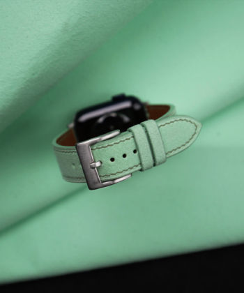 Mint Alcantara Apple Watch Band 3