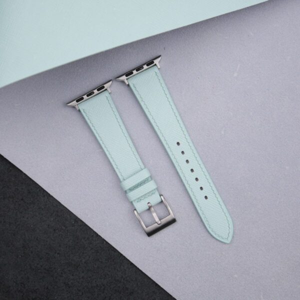 Tiffany Saffiano Leather Apple Watch Band