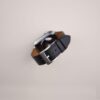 Black Epsom Calf Leather Apple Watch Band