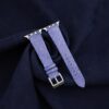 Blue Stingray Leather Apple Watch Band