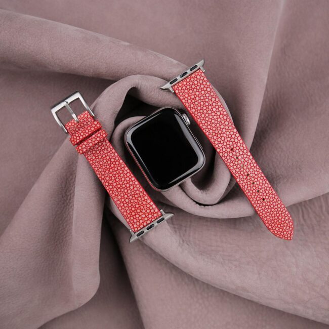 red stingray apple watch band 2