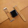 Whiskey Babele Leather Apple Watch Band