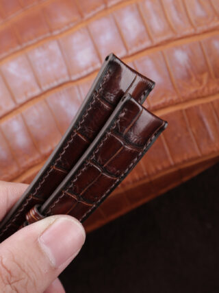 Handdn Patina Vachetta Leather Watch Strap