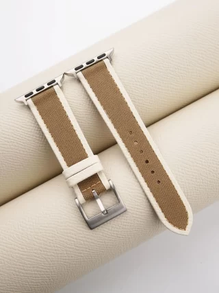 White Himalayan Crocodile Leather Strap - Broad Street Bespoke