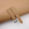 Beige Togo Leather Watch Strap
