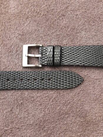 Handdn Rally Black Epsom Leather Watch Strap