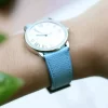 tiffany blue epsom leather watch strap