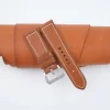 Golden Vachetta Veg Leather Strap for Panerai Watch