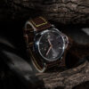 Hickory Brown Vachetta Veg Leather Strap for PAM Watches