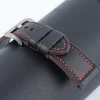 Nautilus Black Vachetta Veg Leather Strap for PAM Watches