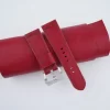 Evil Red Vachetta Veg Leather Strap for Panerai Watch