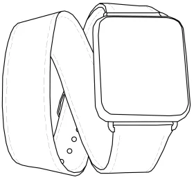 Double tour apple watch band