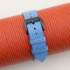 Light Blue Calfskin Leather Samsung Watch Band