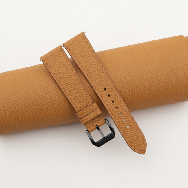 Golden Epsom Leather Samsung Watch Band
