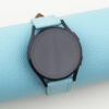 Turquoise Epsom Leather Samsung Watch Band