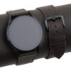 Dark Brown Epsom Leather Samsung Watch Band