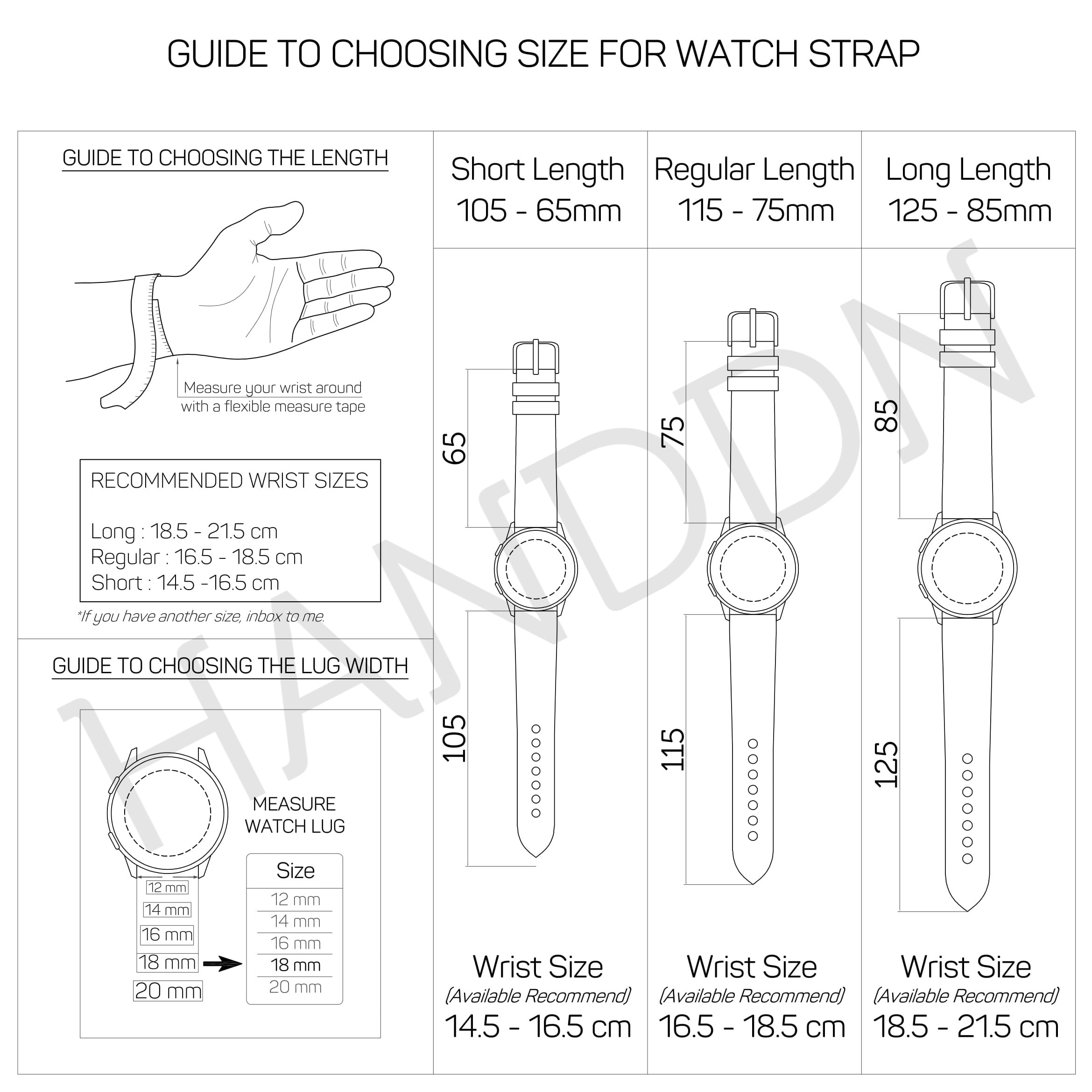 Guide choosing size for samsung watch bands (2)
