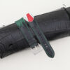 Chaykin Black Alligator Leather Watch Strap