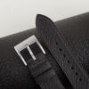 Chocolate Peccary Leather Watch Strap